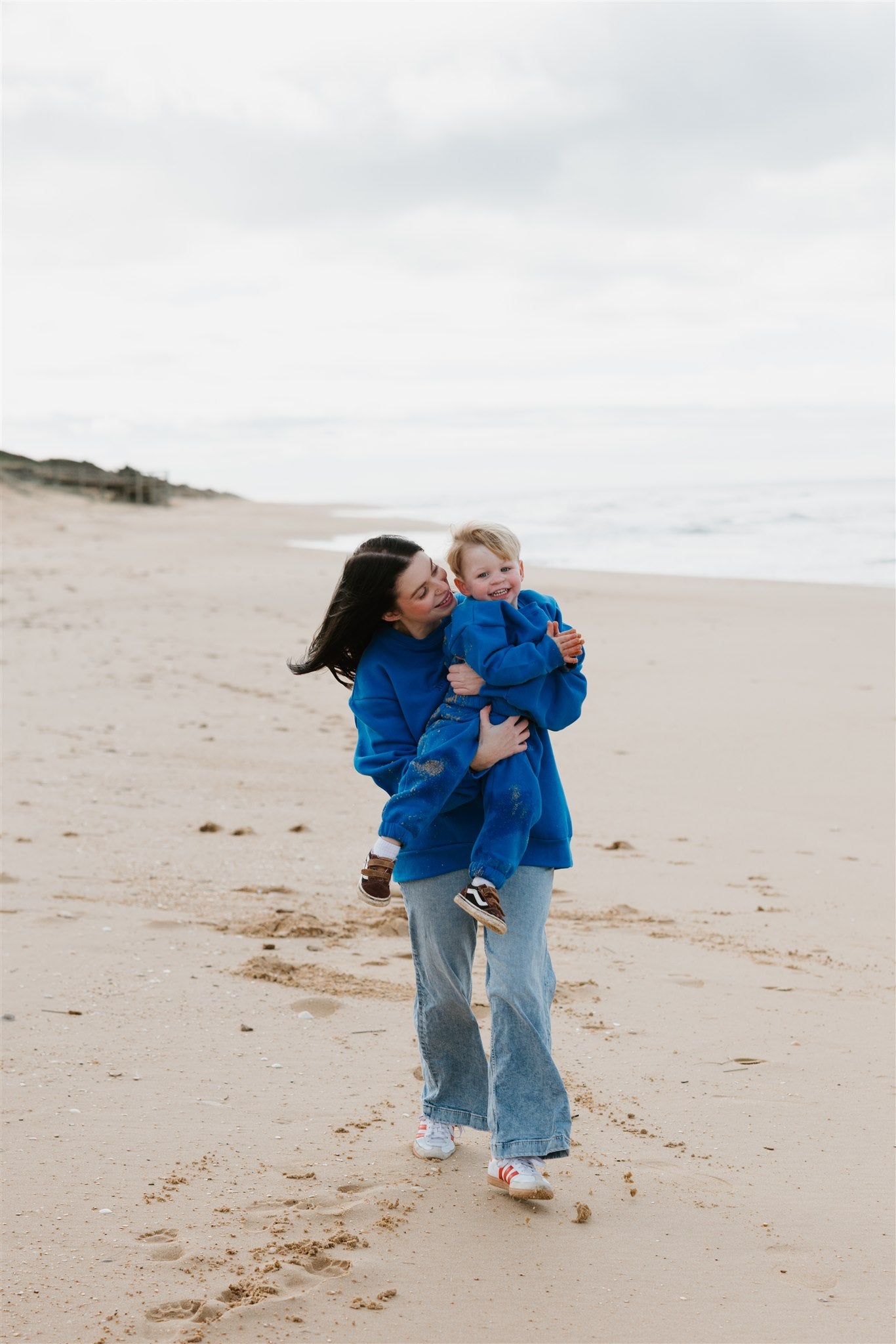 Blueberry Chill Crew Jumper Kids