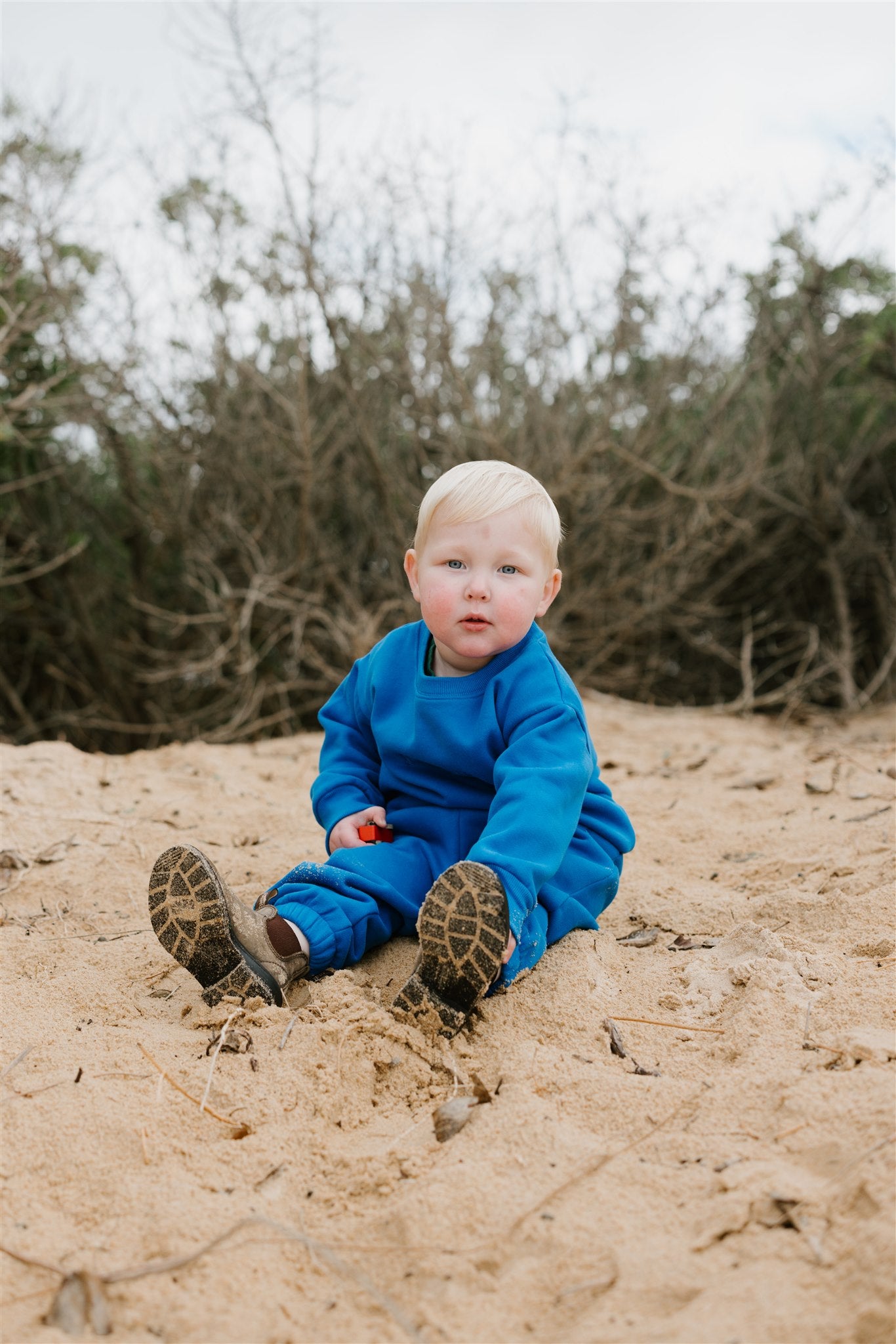 Blueberry Chill Crew Jumper Kids