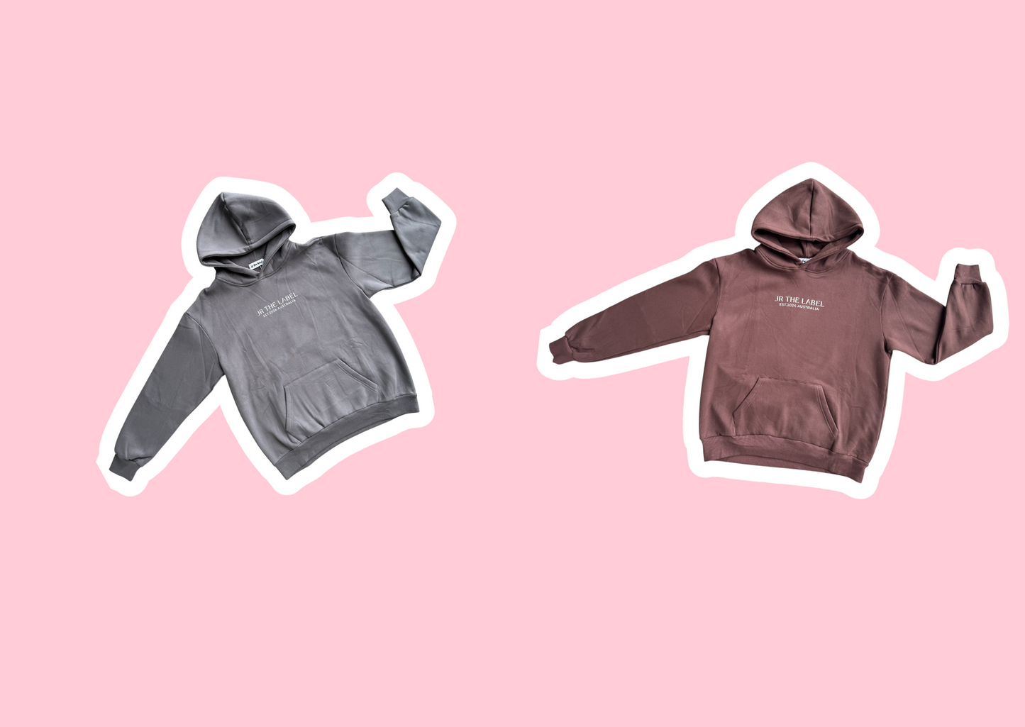 Hoodie Bundle - Chocolate and Charcoal