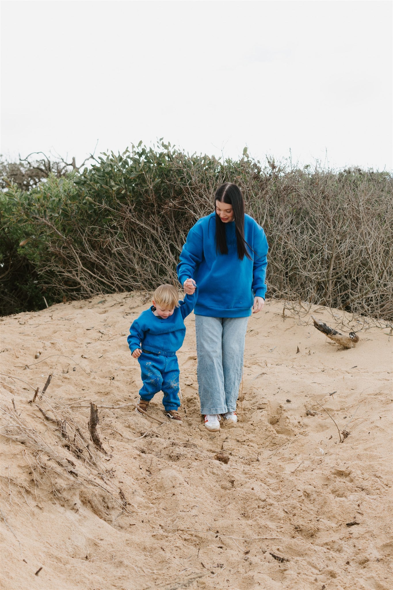 Blueberry Chill Crew Jumper Kids
